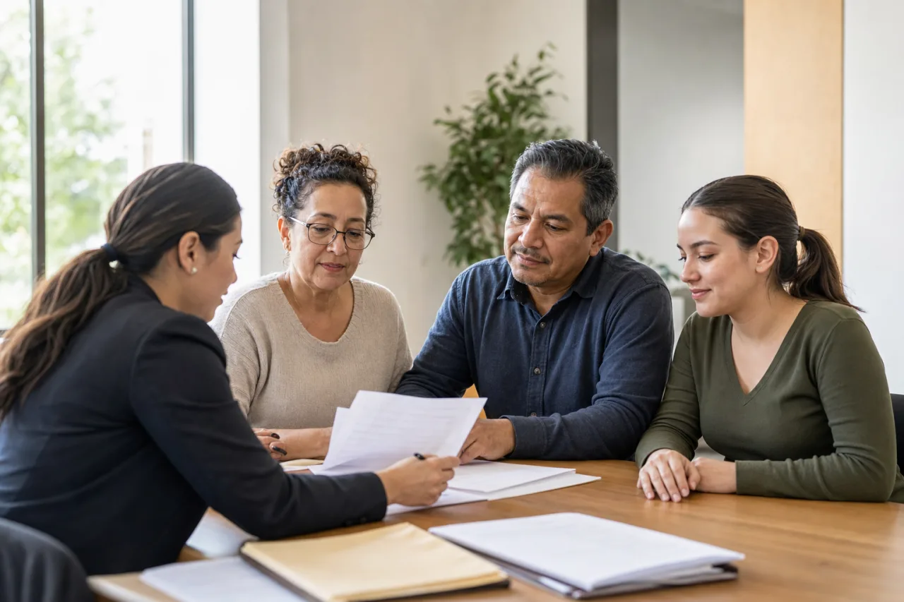 Commission examinant des dossiers de candidature de logement social